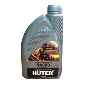 Масло цепное минеральное HUTER 80W90