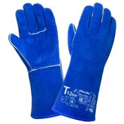 Краги спилковые 2Hands T12 Base Wall (спилок; термоподкладка; усил. швы)