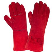 Краги спилковые 2Hands T13-11-RU (спилок; термоподкладка; усил. швы)