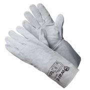 Краги из спилка серые GWARD Extra